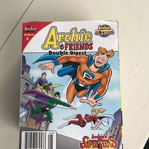 Archie & Friends Double Digest Comic Book #8 - Blue, Orange, Red